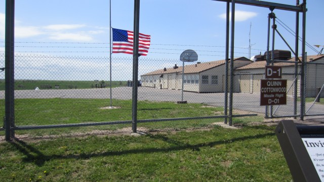 The command area...above ground.  30-40 people operated at this base when operational